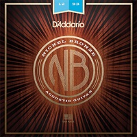 Nickel Bronze Wound Acoustic Guitar Strings [NB1253/Light， 12-53]