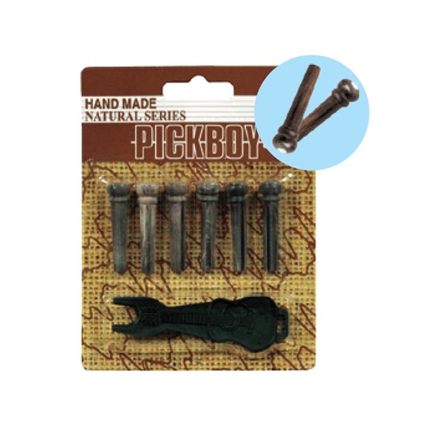 PICK BOY BP-150HN（ホーン）【アコースティックギター用ブリッジピン】