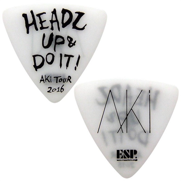 ESP シド/明希 PICK PA-SA07-3 (White) ×10枚セット