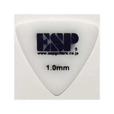 ESP ポリアセタール サンドグリップ PICK [トライアングル/1.0mm] (WHITE)