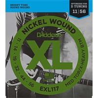 XL Nickel Electric Guitar Strings EXL117 (Medium Top， Extra Heavy Bottom/11-56)