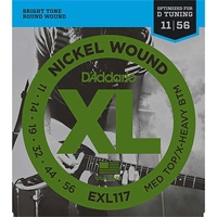 XL Nickel Electric Guitar Strings EXL117 (Medium Top， Extra Heavy Bottom/11-56)