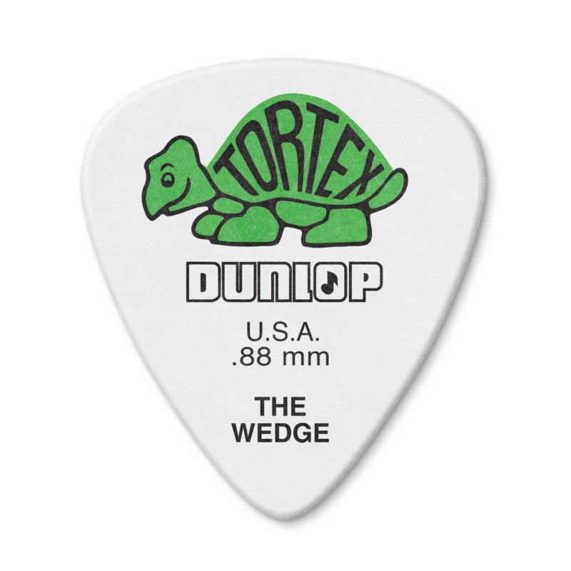 Dunlop (Jim Dunlop) 424 TORTEX WEDGE (0.88mm/グリーン)