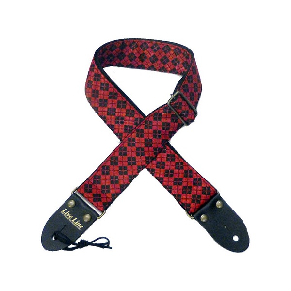 Live Line 【創業50周年大決算SALE】 LS2400AG2 (アーガイル2/Black&Red)