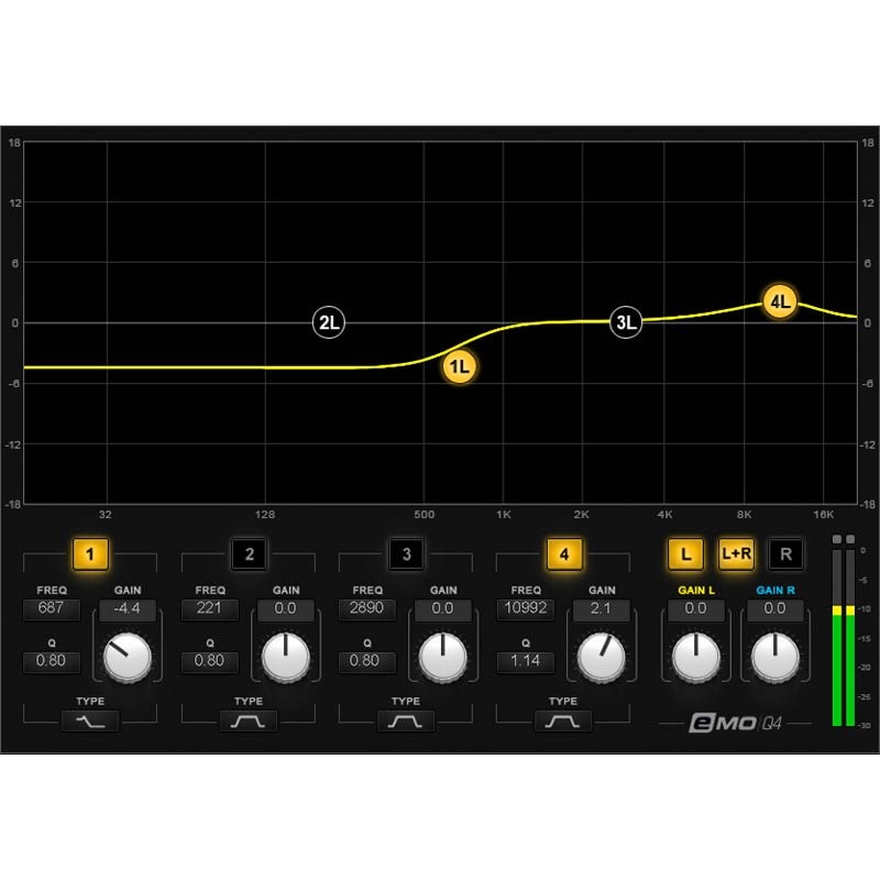 WAVES eMo Q4 Equalizer(オンライン納品)(2時間以内に納品)