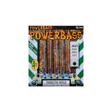 Thomastik-Infeld Electric Bass Strings EB344 [Magnecore Round Wound Hexcore Bass Strings for Long Scale 34 inch 4-strings]