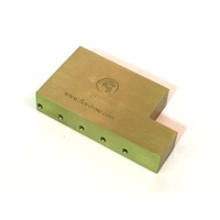 Fat Brass L-Shaped Block (37mm/Weight≒217g) 【Floyd Rose Upgrade Parts】※取り寄せ対応可能