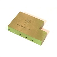 Fat Brass L-Shaped Block (42mm/Weight≒251g) 【Floyd Rose Upgrade Parts】※取り寄せ対応可能