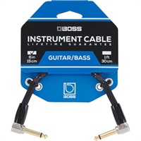 Instrument Cable BIC-PC [15cm/L型-L型/パッチケーブル]