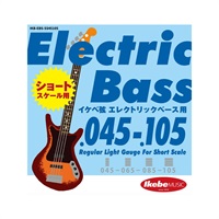 【創業50周年大決算SALE】 Electric Bass Strings イケベ弦 ショートスケール・エレキベース用 045-105