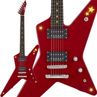 ESP×バンドリ！ Kasumi Toyama Signature Model ESP RANDOM STAR Kasumi -LED-(Kasumi Red)【受注生産品】