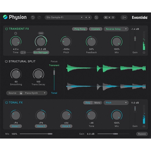 Eventide Physion Mk II(プラグインソフトウェア)(代引不可)(オンライン納品)