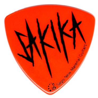 GIRLFRIEND SAKIKA/Red Celluloid Pick ×10枚セット