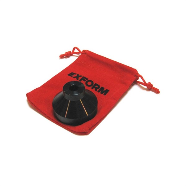 EXFORM プロDJ用EPアダプター 【EP-1DJ-BLK】【ドーナツ穴径φ37.5mm