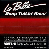 760FL-B / Flat Wound Stainless Steel Bass Strings [5strings]