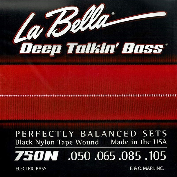 750N Black Nylon Tape Wound [4strings]の商品画像