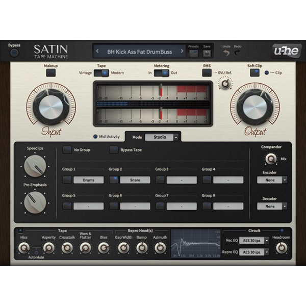 u-he（ユーヒー） SATIN (代引不可)(オンライン納品)
