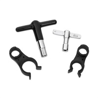 DWSM803-2 [Hi-torque steel drum key and standard key with 2 clips]