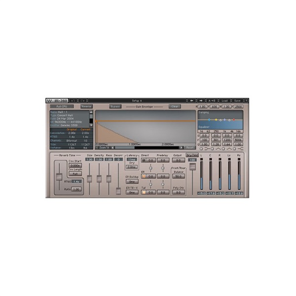 WAVES IR360 Convolution Reverb (オンライン納品)(2時間以内に納品)
