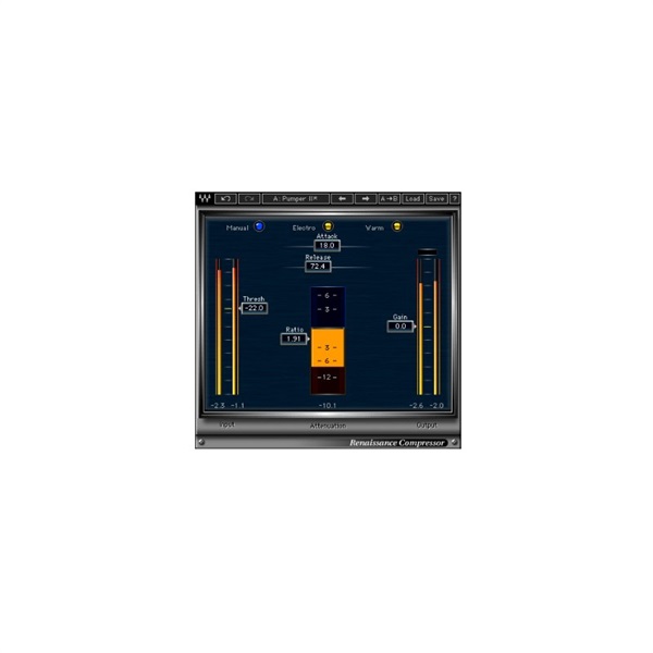 WAVES 【ウェイブススマートプラグインセール！】Renaissance Compressor  (オンライン納品)(2時間以内に納品)