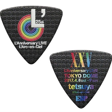 Artist Pick Series L'Arc～en～Ciel 25th L'Anniversary LIVE tetsuya PICK (ブラック)