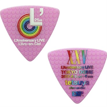 Artist Pick Series L'Arc～en～Ciel 25th L'Anniversary LIVE tetsuya PICK (ピンク)