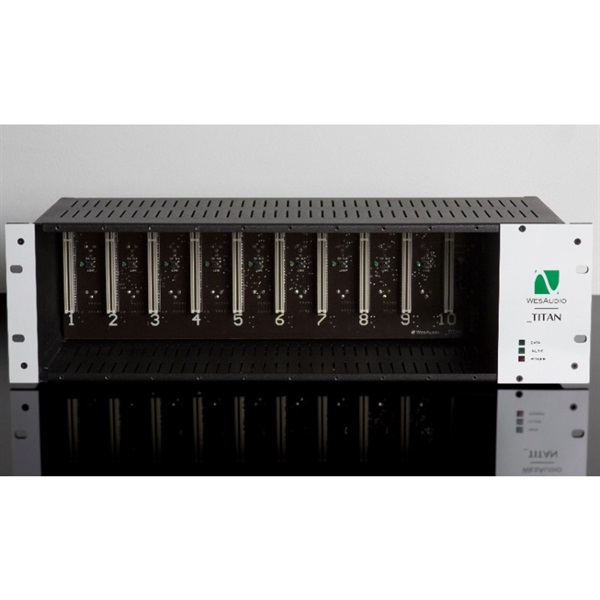 WesAudio _TITAN (10スロット API500シリーズ ラックフレーム) (API500シリーズ)【お取り寄せ商品】