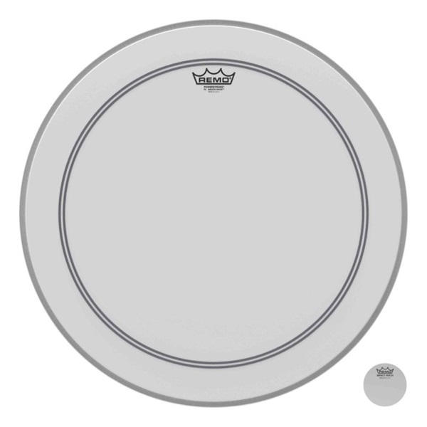 REMO P3-220B [Powerstroke 3 Smooth White 20 / バスドラム用]