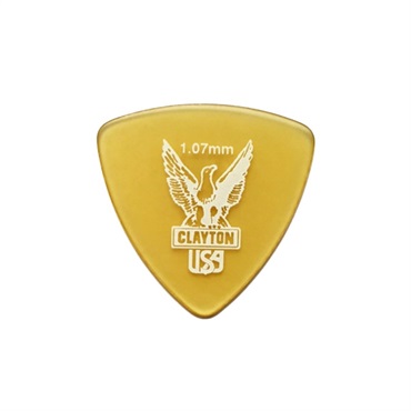 CLAYTON ULTEM PICKS [Rounded Triangle/1.07mm]