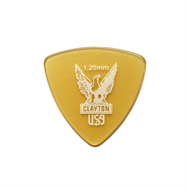 CLAYTON ULTEM PICKS [Rounded Triangle/1.20mm]