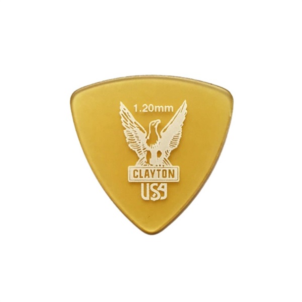 CLAYTON ULTEM PICKS [Rounded Triangle/1.20mm]