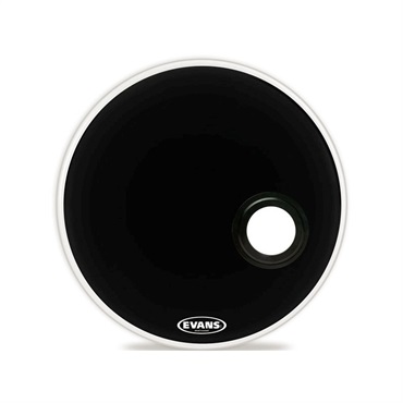 EVANS BD24REMAD [EMAD Resonant Black 24 / Bass Drum]【1ply ， 7.5mil】