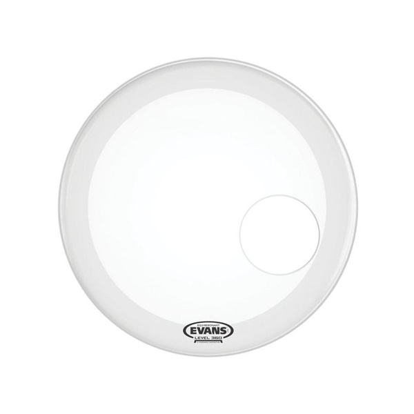 EVANS BD24RGCW [EQ3 Resonant Coated White 24 / Bass Drum]【1ply ， 6.5mil + 10mil ring】【お取り寄せ品】