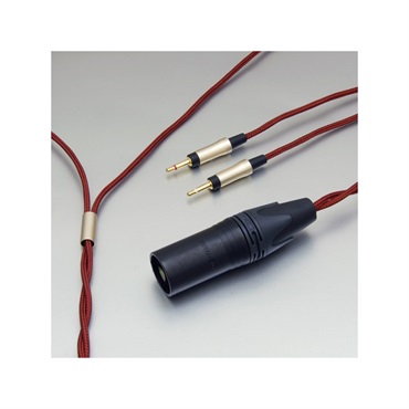 hpct_03_blx2_300【4pin xlr プラグ - 2.5 モノプラグ(l/r) 3m】【両だしヘッドホン用リケーブル】