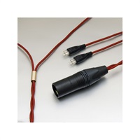 hpct_03_blxp_300【4pin xlr プラグ - 2pin (l/r) 3m】【両だしヘッドホン用リケーブル】