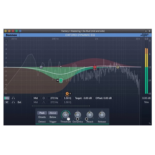 Sonnox Oxford Dynamic EQ (Native)(代引不可)(オンライン納品)