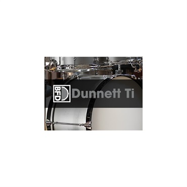 BFD BFD3Expansion KIT: Dunnett Ti (ビーエフディー)(ドラム音源)(オンライン納品)(2時間以内に納品)
