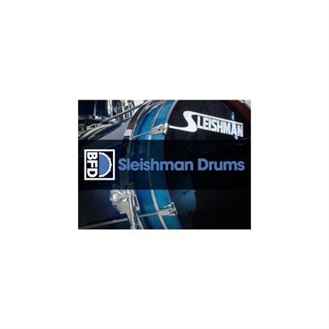 BFD BFD3 Expansion Pack: Sleishman Drums (ビーエフディー)(ドラム音源)(オンライン納品)(2時間以内に納品)