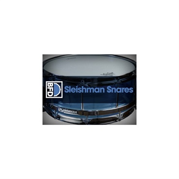 BFD BFD3 Expansion Pack: Sleishman Snares (ビーエフディー)(ドラム音源)(オンライン納品)(2時間以内に納品)