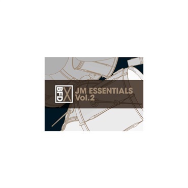 BFD JM Essentials Vol. 2 (ビーエフディー)(ドラム音源)(オンライン納品)(2時間以内に納品)