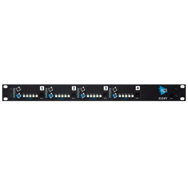 API 3124V (ディスクリート 4ch マイク/ラインプリアンプ/DI API 3124V (ディスクリート 4ch マイク/ラインプリアンプ/DI