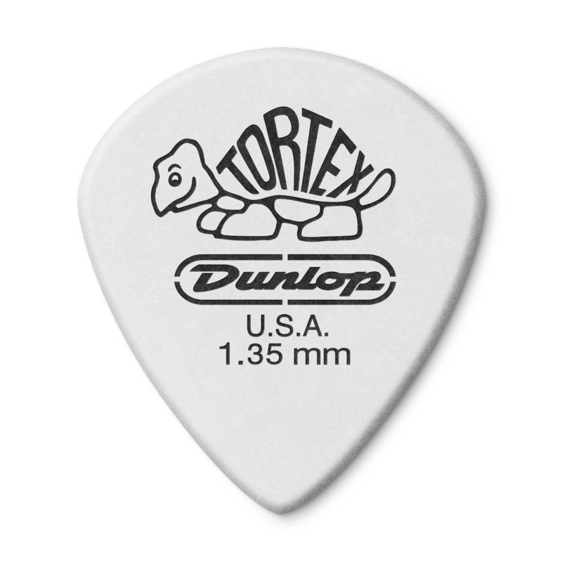 Dunlop (Jim Dunlop) 478 Tortex Jazz III White (1.35mm)