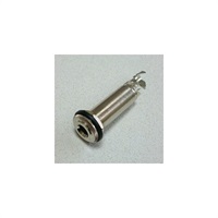 Selected Parts / Cylinder stereo jack NI with cable clamp [1653]