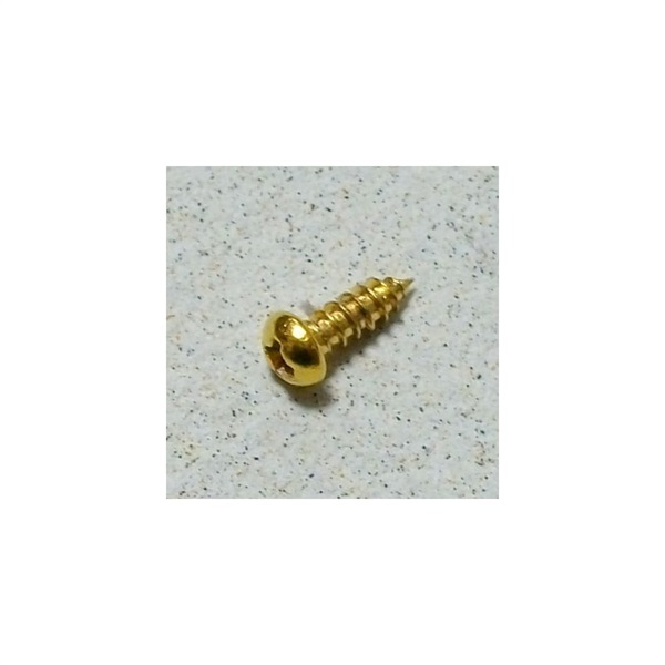Montreux 【史上最大決算セール】 Selected Parts / Truss rod cover screws Gold (5) [1923]