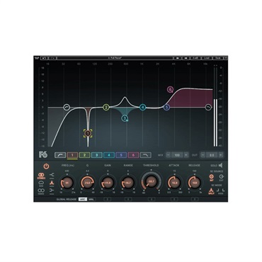 WAVES F6 Floating-Band Dynamic EQ(オンライン納品)(2時間以内に納品)