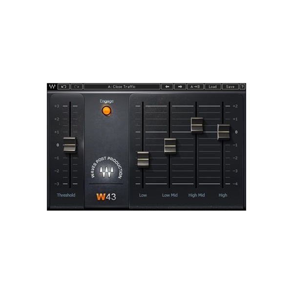 WAVES W43 Noise Reduction  (オンライン納品)(2時間以内に納品)