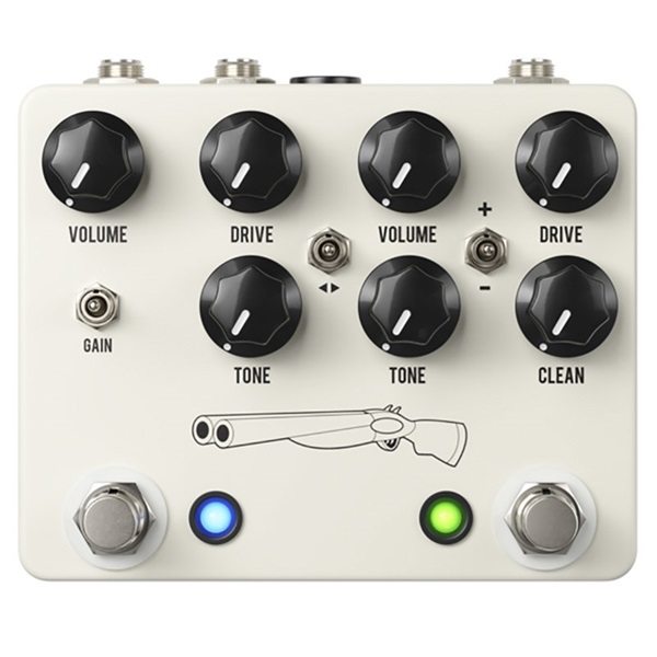 JHS Pedals Double Barrel V4（ジェイエイチエスペダル）オーバードライブ