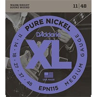 XL Pure Nickel Round Wound EPN115 (Blues， Jazz Rock/11-48)