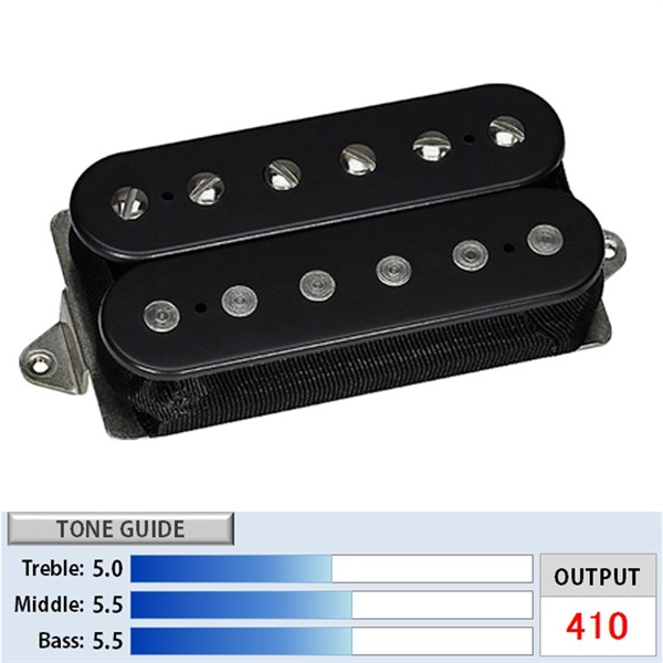 DiMarzio Illuminator Bridge [DP257] (Black/Standard-Spaced) 【安心の正規輸入品】