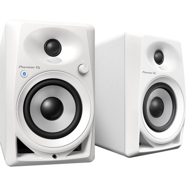 Pioneer DJ DM-40BT-W （1ペア）（Bluetooth機能搭載アクティブ 